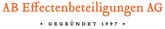Effectenbeteiligungen AG Effectenbeteiligungen AG
