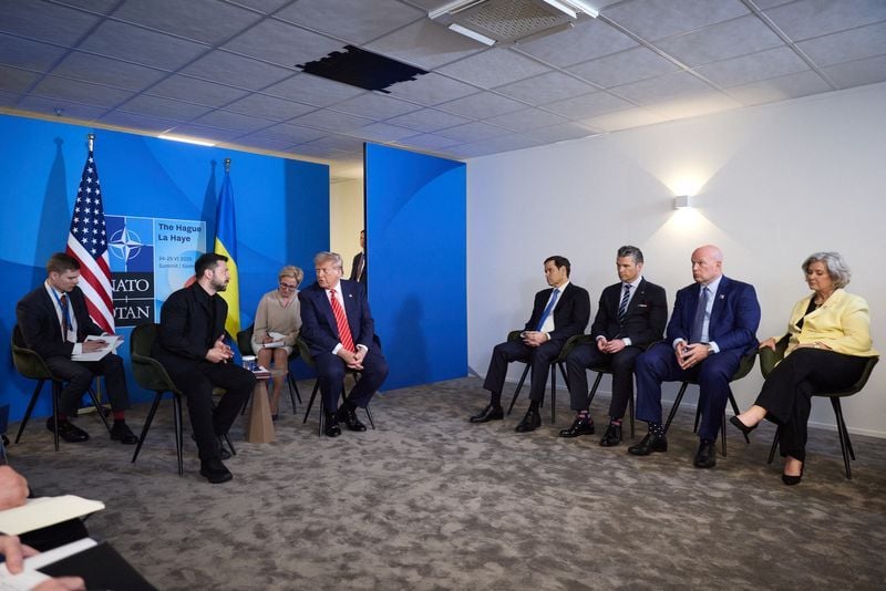 European leaders to join Zelenskiy in Washington as Trump presses Ukraine deal