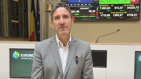 Brusselse beurs zakt dieper in het rood