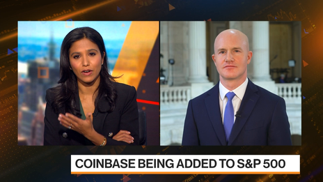 Le PDG de Coinbase affirme que l'intégration dans l'indice S&P prouve que les cryptomonnaies sont là pour rester