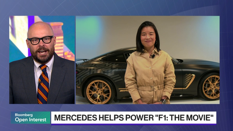 Mercedes Helps to Power "F1:  The Movie"