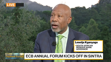 SARB's Kganyago on South Africa Inflation Target, Policy