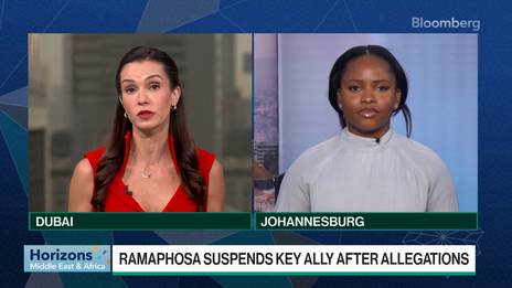 South Africa's Ramaphosa Suspends Police Minister