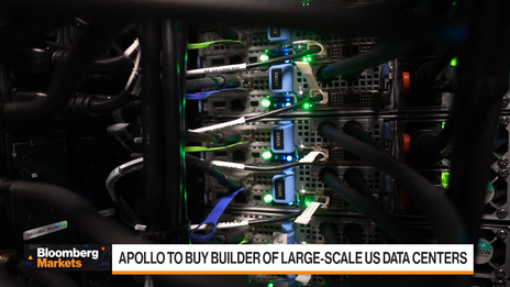 Apollo to Buy Builder of Large-Scale US Data Centers