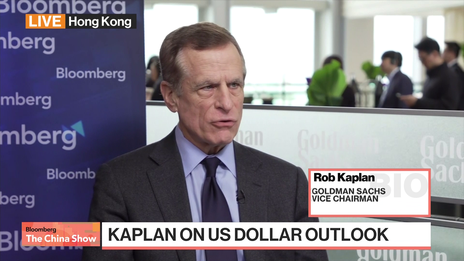Goldman Vice Chair Kaplan on Fed Policy, Dollar