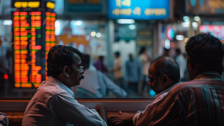 Marchés boursiers, roupie et swaps en Inde à 13 h IST
