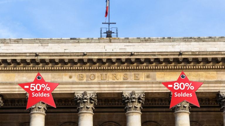 Bourse : 5 actions moyennes françaises bon marché